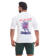 Save Me From Cardio Off Shoulder T-Shirt